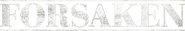 Logo of Forsaken image size 1460x248