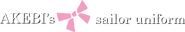 Logo of Akebi's Sailor Uniform image size 485x83
