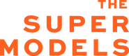 Logo of The Super Models image size 2388x1039