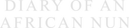 Logo of Diary of an African Nun image size 665x147