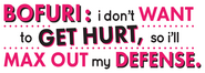 Logo of BOFURI: I Don't Want to Get Hurt, so I'll Max Out My Defense. image size 1903x674