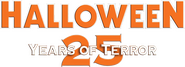Logo of Halloween: 25 Years of Terror image size 1900x692