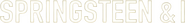 Logo of Springsteen & I image size 954x121