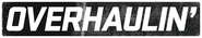 Logo of Overhaulin' image size 4197x798