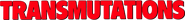 Logo of Transmutations image size 923x102