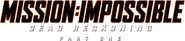 Logo of Mission: Impossible - Dead Reckoning Part One image size 2748x603