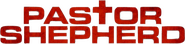 Logo of Pastor Shepherd image size 591x141