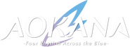 Logo of AOKANA: Four Rhythm Across the Blue image size 787x286