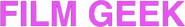 Logo of Film Geek image size 799x116