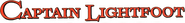 Logo of Captain Lightfoot image size 772x95