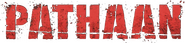 Logo of Pathaan image size 956x222
