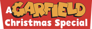Logo of A Garfield Christmas image size 4166x1299