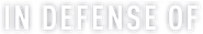 Logo of In Defense Of image size 2784x464