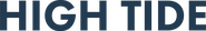 Logo of High Tide image size 4300x655