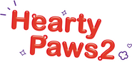 Logo of Hearty Paws 2 image size 1131x533