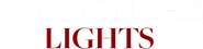 Logo of TURN ON THE LIGHTS image size 1224x296