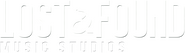 Logo of Lost & Found Music Studios image size 1268x366