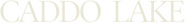 Logo of Caddo Lake image size 1600x197