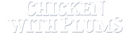 Logo of Chicken with Plums image size 1394x355