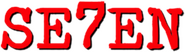 Logo of Se7en image size 793x225