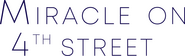 Logo of Miracle on 4th Street image size 3700x1117
