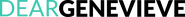 Logo of Dear Genevieve image size 4275x398