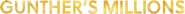 Logo of Gunther's Millions image size 1276x94
