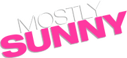 Logo of Mostly Sunny image size 1182x538