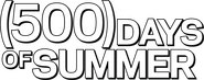 Logo of (500) Days of Summer image size 2000x786