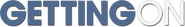Logo of Getting On image size 786x113