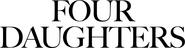 Logo of Four Daughters image size 1843x476
