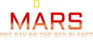 Logo of Mars: One Day on the Red Planet image size 2989x1300