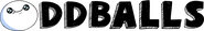 Logo of Oddballs image size 1306x205