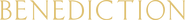 Logo of Benediction image size 4253x453