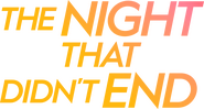 Logo of The Night That Didn't End image size 2374x1275