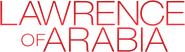 Logo of Lawrence of Arabia image size 1276x359