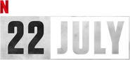 Logo of 22 July image size 608x284