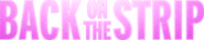 Logo of Back on the Strip image size 4263x859