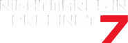 Logo of Nightmares in Precinct 7 image size 1676x561