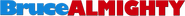 Logo of Bruce Almighty image size 781x67