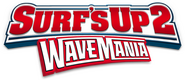 Logo of Surf's Up 2: WaveMania image size 1235x536