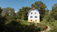 Gabriele Münter and her house in Murnau