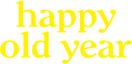 Logo of Happy Old Year image size 1103x540