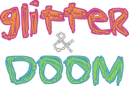 Logo of Glitter & Doom image size 1927x1291