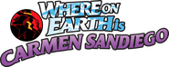 Logo of Where on Earth is Carmen Sandiego? image size 3223x1296