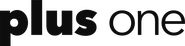 Logo of Plus One image size 2685x665