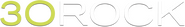 Logo of 30 Rock image size 2309x339