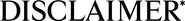 Logo of Disclaimer image size 4710x531
