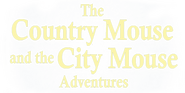 Logo of The Country Mouse and the City Mouse Adventures image size 2583x1300