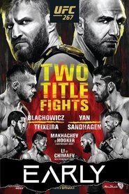 Poster of UFC 267: Blachowicz vs. Teixeira image size 799x1199